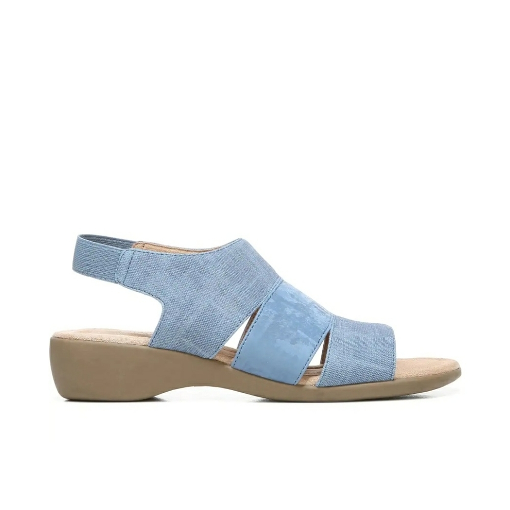 Lifestride Taura SandalsSize 7M Women's, Color Light blueNew no boxFaux … - Picture 6 of 10